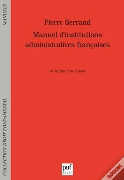 Capa do artigo Manuel D'Institutions Administratives Francaises (