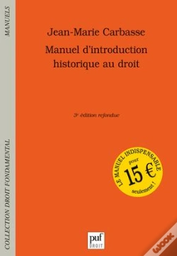 Capa do artigo Manuel D'Introduction Historique Au Droit (3e Édition)