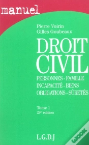 Capa do artigo Manuel Droit Civil 1