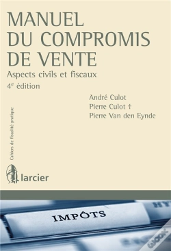 Capa do artigo Manuel Du Compromis De Vente - Aspects Civils Et Fiscaux