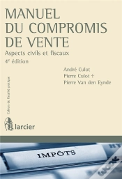 Capa do artigo Manuel Du Compromis De Vente - Aspects Civils Et Fiscaux