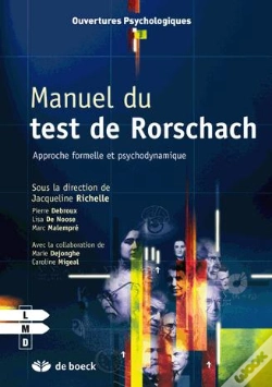 Capa do artigo Manuel Du Test De Rorschach ; Approche Formelle Et Psychodynamique