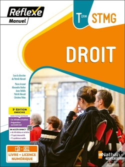 Capa do artigo Manuel Réflexe - Droit Tle Stmg 2024 Manuel Élève