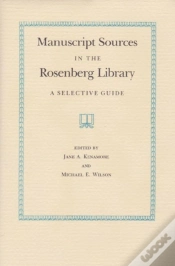 Capa do artigo Manuscript Source Rosenberg Lib
