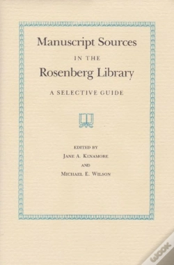 Capa do artigo Manuscript Source Rosenberg Lib