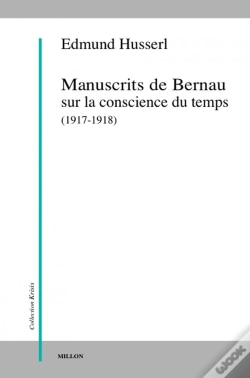 Capa do artigo Manuscrits De Bernau Sur La Conscience Intime Du Temps