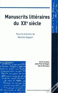 Capa do artigo Manuscrits Litteraires Du Xx Siecle