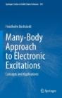 Many-Body Approach To Electronic Excitations - Preview