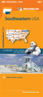 Map 0584 Southeastern Usa - Preview
