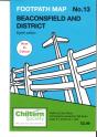 Map 13 Chiltern Society Footpath Map No. 13 Beaconsfield And District - Preview