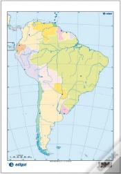 Capa do artigo Mapa América Del Sur Político