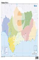Mapa Andalucía Político