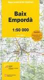 Mapa Comarcal De Catalunya 1:50 000 10 Baix Emporda - Preview
