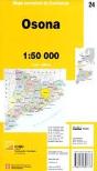 Mapa Comarcal De Catalunya 1:50 000 - 24 - Osona - Preview