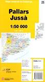 Mapa Comarcal De Catalunya 1:50 000 25 Pallars Jussa - Preview