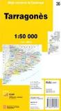 Mapa Comarcal De Catalunya 1:50 000 36 Tarragones - Preview