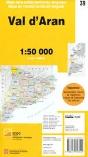 Mapa Comarcal De Catalunya 1:50 000 - 39 - Val D'Aran (9a Edicio) - Preview
