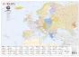 Mapa da Europa (55,5 x 39,5 cm) - Folha - Preview