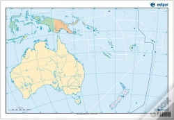 Capa do artigo Mapa De Oceanía Político