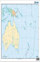 Mapa De Oceanía Político