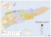 Capa do artigo Mapa de Timor-Leste (115,5 x 80,5 cm) - Plastificado de Parede