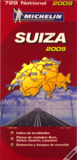 Capa do artigo Mapa Michelin Suiça 2009