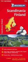 Mapa National Escandinavia - Finlandia