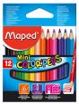 MAPED - EMB. 12 LAPIS COR PEPS CURTO - Preview