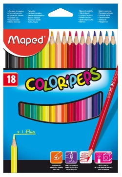 Capa do artigo MAPED - EMB. 18 LAPIS COR PEPS LONGO