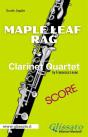 Maple Leaf Rag - Clarinet Quartet (Score) - Preview