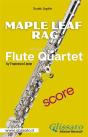 Maple Leaf Rag - Flute Quartet (Score) - Preview