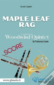 Capa do artigo Maple Leaf Rag - Woodwind Quintet (Score)