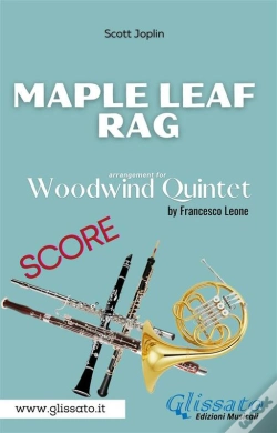 Capa do artigo Maple Leaf Rag - Woodwind Quintet (Score)