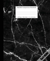 Capa do artigo Marbled Composition Notebook: Black Marble Paper | Wide Ruled Notebook/Journal Paper