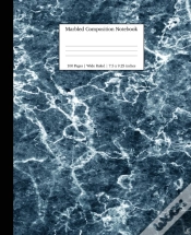 Capa do artigo Marbled Composition Notebook: Blue Marble Paper | Wide Ruled Notebook/Journal Paper