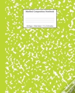 Capa do artigo Marbled Composition Notebook: Green Marble Wide Ruled Paper Subject Book