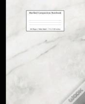 Capa do artigo Marbled Composition Notebook: White Marble Paper | Wide Ruled Notebook/Journal Paper
