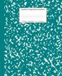 Marbled Composition Notebook - Preview