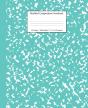 Marbled Composition Notebook - Preview