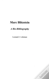Capa do artigo Marc Blitzstein