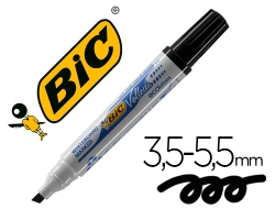 Capa do artigo Marcador Bic Velleda Ponta Biselada Preto para Quadro Branco