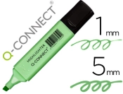 Capa do artigo Marcador fluorescente q-connect pastel verde ponta biselada