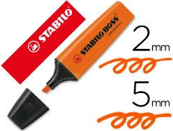 Capa do artigo Marcador Fluorescente Stabilo Boss 70 Laranja