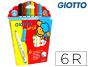 Marcador giotto bebe caixa de 6 cores - Preview