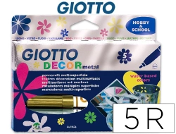 Capa do artigo Giotto Decor Metal Marker Set, Box of 5 Markers