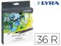 Marcador lyra aqua brush duo caixa de 36 cores - Preview