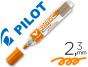 Marcador pilot board master para quadro branco laranja tinta liquida traço 2,3mm - Preview
