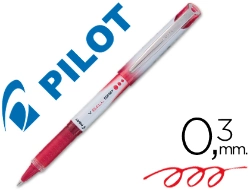 Capa do artigo Marcador Pilot - Roller V-Ball 5 mm. Cor vermelho