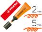 Marcador Stabilo Fluorescente 72 Laranja Neon - Preview