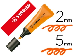 Capa do artigo Marcador Stabilo Fluorescente 72 Laranja Neon